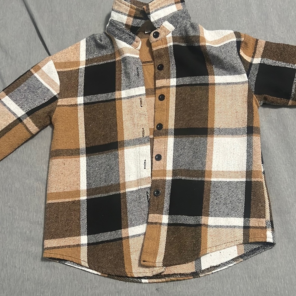 Plaid blouse